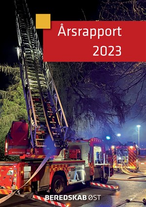 Illustration: forside til beretningen 2023