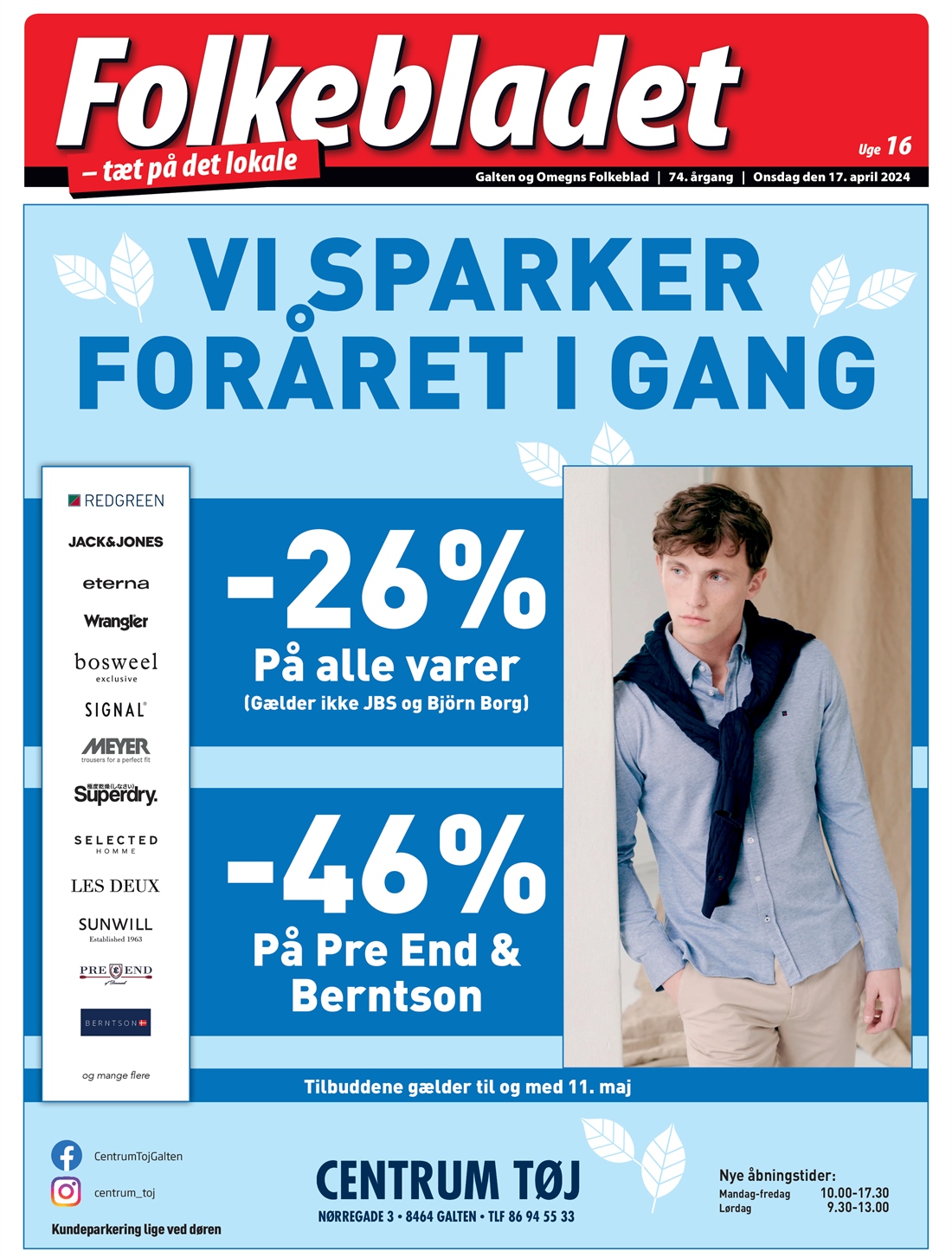 16 marts 2024 uge